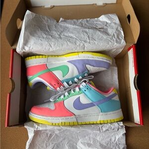 Nike Dunk Low SE Easter Candy - Women’s 7.5 - True VNDS condition- tried on 1x